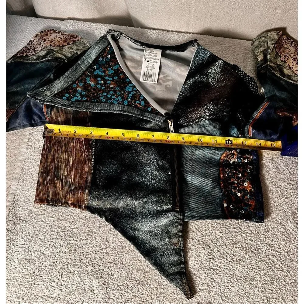 Descendants 3-Uma Costume. 2 pieces - Sleeveless Jumpsuit & Jacket Youth M 7-8